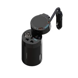 مبدل برق خودرو پاورولوجی مدل CAR POWER INVERTER 200W UNIVERSAL PWCPI200WBK
