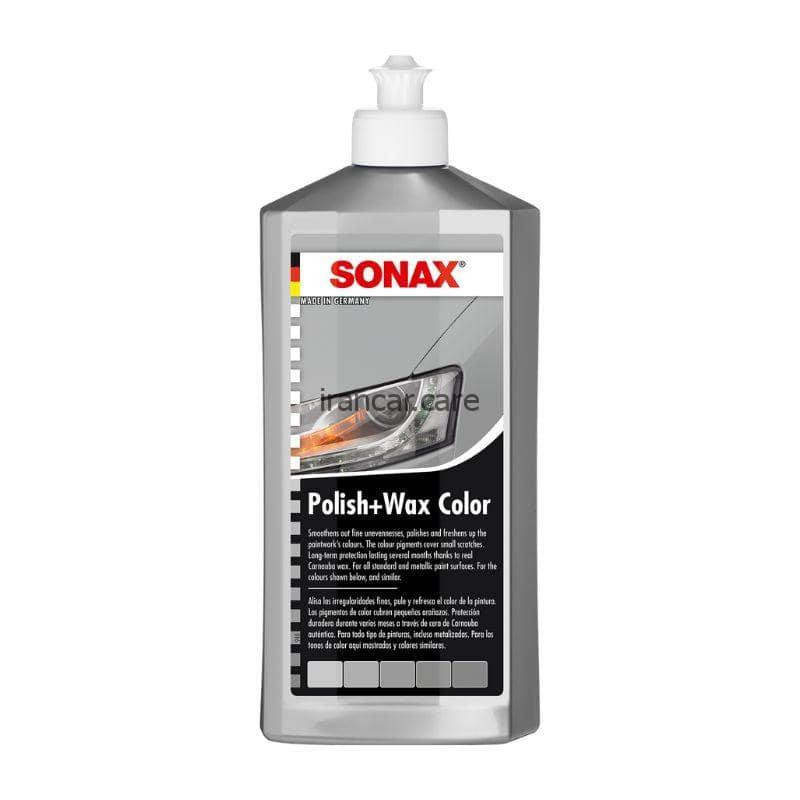 واکس بدنه خودرو سوناکس مدل GRAY کد 987500 حجم 500 میلی لیتر