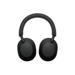 هدفون بیسیم سونی مدل WH-1000XM5 با نویز کنسلینگ فعال (ANC)، درگاه شارژ USB Type-C، دارای 4 میکروفون با فناوری Beamforming، پشتی