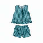 ست تاپ و شلوارک راحتی نوزادی مدل MDSS-CH3743