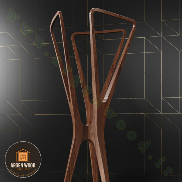 چوب لباسی ایستاده طرح کین