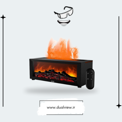 شومینه سه بعدی بخار سرد آروماتراپی