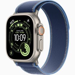 ساعت هوشمند 49 میلی متری اپل مدل Ultra 3 Natural Titanium Case با بند Trail