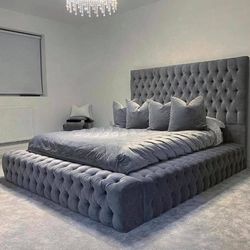 تخت خواب دو نفره مدل چستر سایز 200x180 سانتی متر