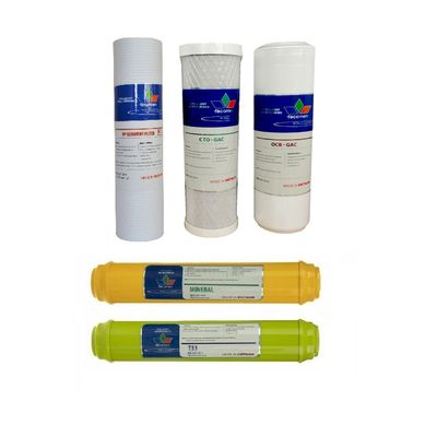 فیلتر دستگاه تصفیه آب تکومن ویتنام مجموعه 5 عددی