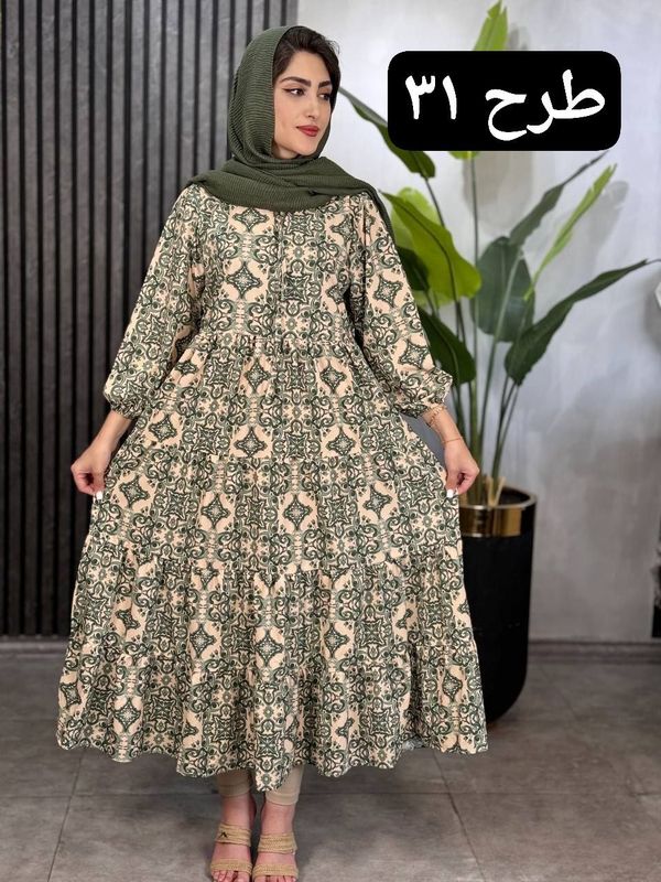 پیراهن فلور آذین کد 1501