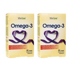 کپسول نرم ژلاتینی امگا 3 ویواتیون 2 بسته 30 عددی
