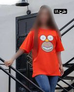 تیشرت لانگ کارتونی 3067