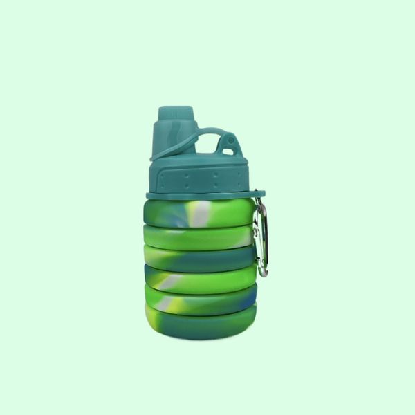 قمقمه مدل سلیکونی تاشو  گنجایش 0.5 لیتر
