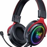 HeadSet Onikuma X10 Black/Red Wired