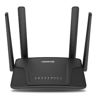 مودم روتر 4G خانگی نتربیت مدل NWR-M920v2 با پشتیبانی سیم‌کارت LTE/3G، استاندارد IEEE 802.11b/g/n، چهار آنتن 5 دسی‌بل، فایروال SP