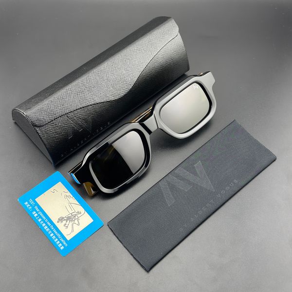 عینک آفتابی مربعی آلبرت وگ مدل S32132C2 Acetate Avantgarde Visionary