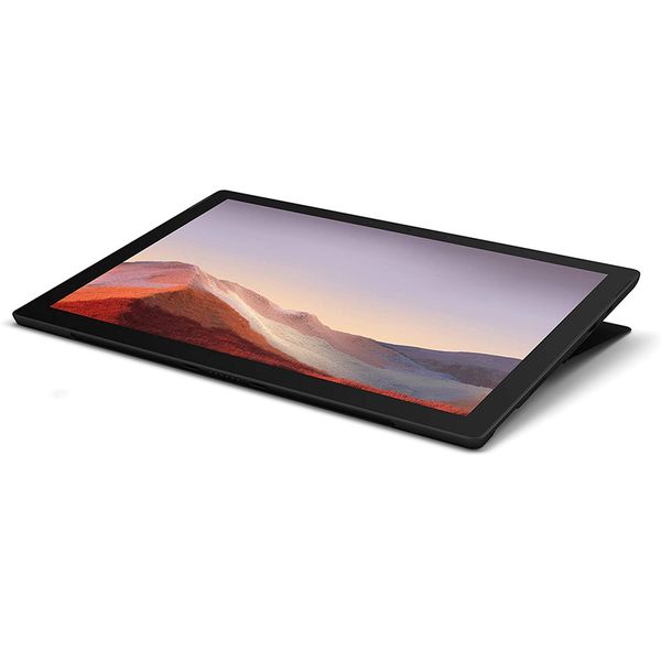 لپ تاپ مایکروسافت سیم کارت خور استوک مدل Surface Pro 7 Plus LTE -i5 ظرفیت 256 گیگابایت و 8 گیگابایت رم به همراه کیبورد و شارژر