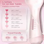 فر کننده مو شیگلم مدل Cupid’s Charm Beach Babe Hair Waver سایز 19 میلیمتر با تایمر هوشمند و پوشش سرامیکی