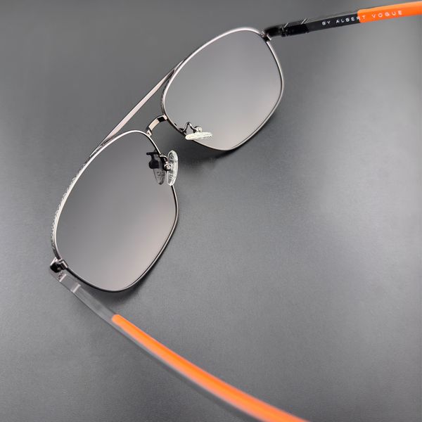 عینک آفتابی خلبانی مردانه آلبرت وگ مدل 6306C21-P127