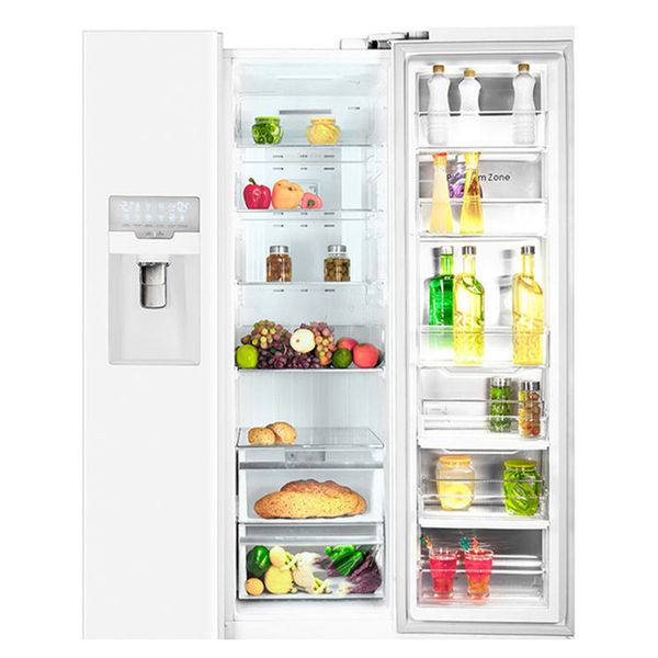 یخچال فریزر ساید بای ساید 35 فوت اسنوا مدل 3935SS