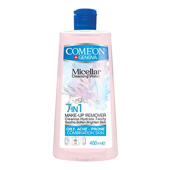 آب پاک کننده آرایش صورت کامان مدل OILY SKIN حجم 400 میلی لیتر*662