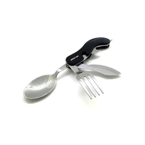 مجموعه قاشق و چنگال سفری گرین لاین مدل Cutlery Set