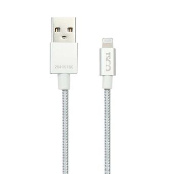 کابل تبدیل USB به لایتنینگ تسکو مدل TC i400 طول 1.5 متر با گارانتی شرکتی