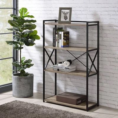 شلف و کتابخانه مدل shk02 ابعاد 80*30*150