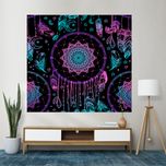 پوستر پارچه ای فیانی طرح بکدراپ Peace of Mind کد F03