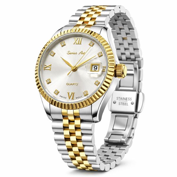 ساعت مچی عقربهای کوارتز زنانه سوئیس آرت مدل ANT124SG1500