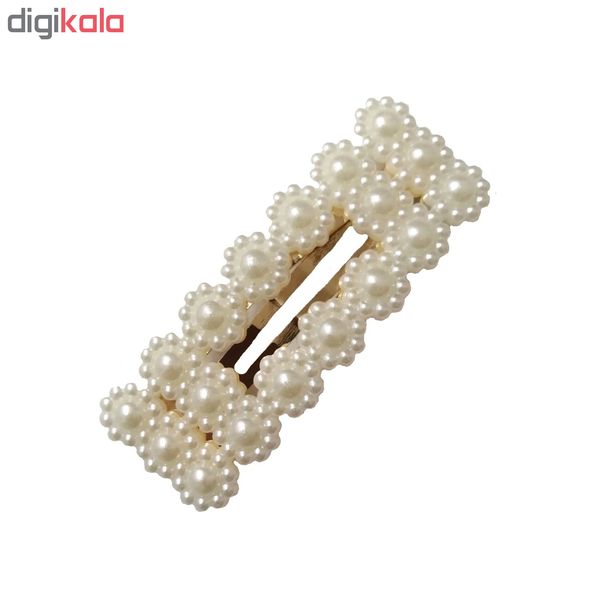 گیره مو طرح گل کد 04