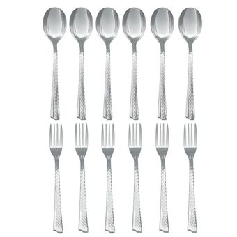 سرویس قاشق و چنگال 12 پارچه 6 نفره وینتو مدل 007