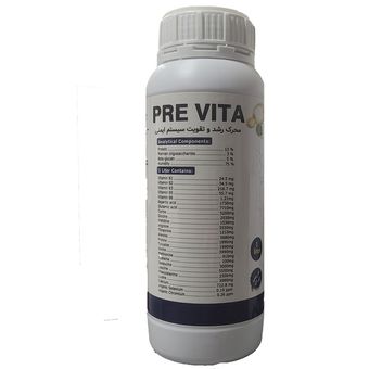 مکمل غذای حیوانات پری ویتا مدل محرک رشد حجم 1 لیتر