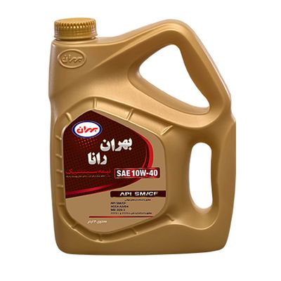 روغن موتور بهران رانا 10w40 SM حجم 4 لیتر