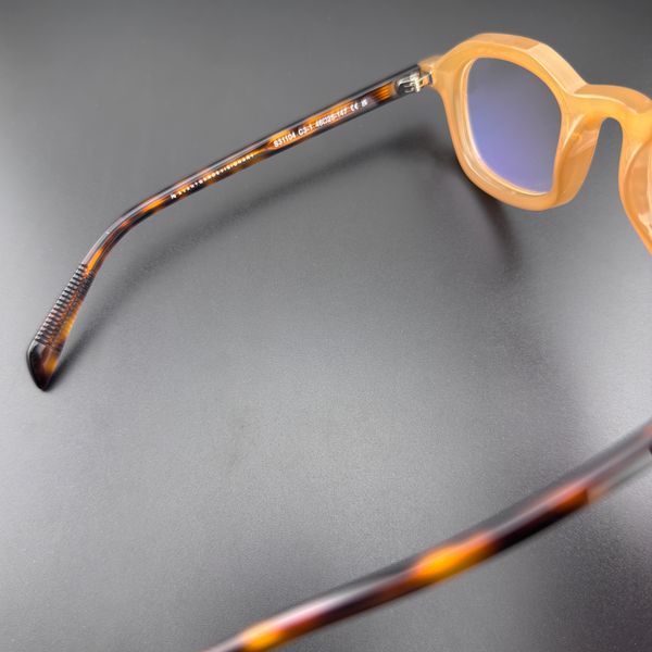 فریم عینک طبی مربعی آلبرت وگ مدل S31104-C3-1 Acetate مناسب برای صورت گرد و بیضی