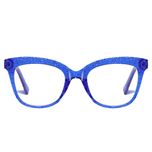 فریم عینک طبی گربه ای زنانه مدل TR3505C199P03 Sky مناسب برای صورت گرد و بیضی
