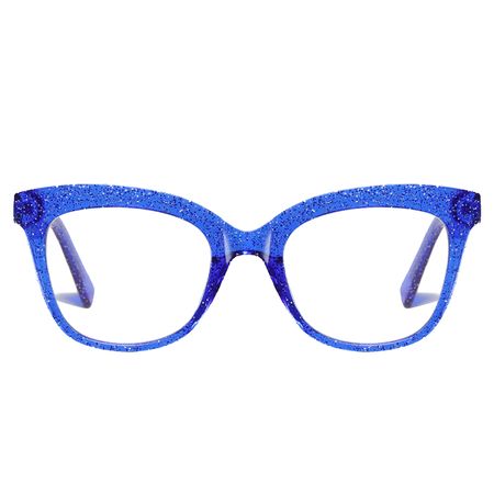 فریم عینک طبی گربه ای زنانه مدل TR3505C199P03 Sky مناسب برای صورت گرد و بیضی