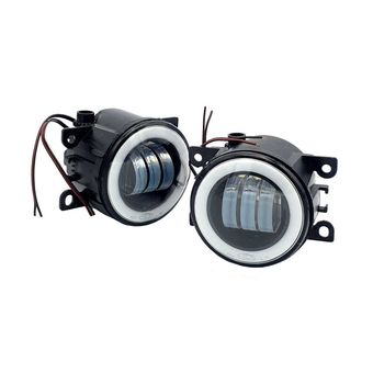 چراغ مه شکن سپر جلو خودرو مدل Tig_ahC مناسب برای پژو 206 مجموعه 2 عددی