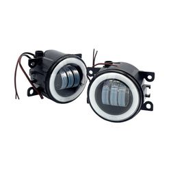 چراغ مه شکن سپر جلو خودرو مدل Tig_ahC مناسب برای پژو 206 مجموعه 2 عددی