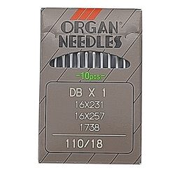 سوزن چرخ خیاطی ارگان مدل DBx1 110/18 بسته‌ 10عددی اصلی