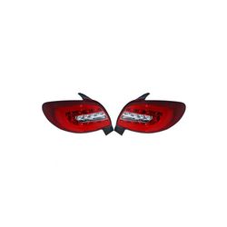 چراغ خطر عقب ان جی کو مدل اسپرت مناسب برای پژو 207 بسته 2 عددی