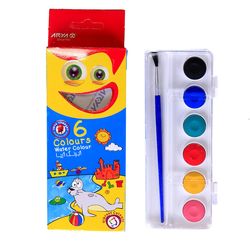 آبرنگ 6 رنگ مدل آریا