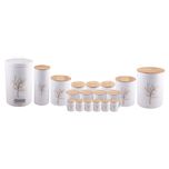 سرویس آشپزخانه 18 پارچه آرتیستون مدل درب بامبو