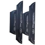 برچسب پارکابی خودرو امیران اسپرت طرح چرم کد 2025025 مناسب برای تیگو 7 پرو مجموعه 4 عددی
