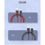 کابل شارژ USB به لایتنینگ الدینیو مدل LS482 طول 2 متر