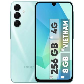 گوشی موبایل سامسونگ مدل Galaxy A16 4G دو سیم کارت ظرفیت 256 گیگابایت و رم 8 گیگابایت - ویتنام + آداپتور اورجینال سامسونگ