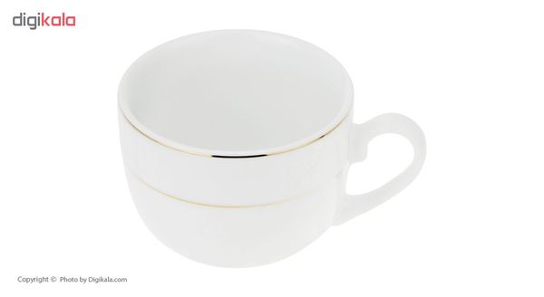 سرویس غذاخوری 102 پارچه چینی زرین ایران سری ایتالیا اف مدل Sepid Sadaf درجه عالی