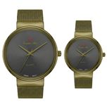 ست ساعت مچی عقربه‌ای کوارتز زنانه و مردانه سوئیس آرت مدل ANT122-123GR0407