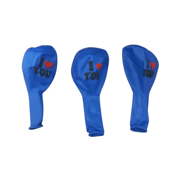 بادکنک مدل i love you بسته 25 عددی