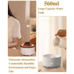 دستگاه بخور سرد طرح آتشفشان در حال فوران