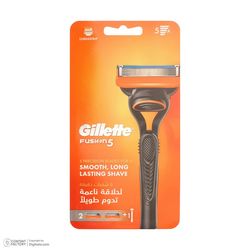 خود تراش ژیلت مدل Fusion 5 به همراه یدک بسته 2 عددی