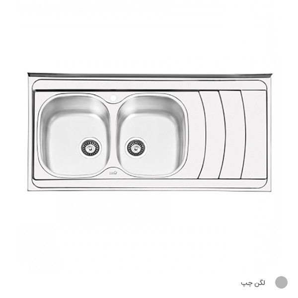 سینک ظرفشویی ایلیااستیل مدل 1044
