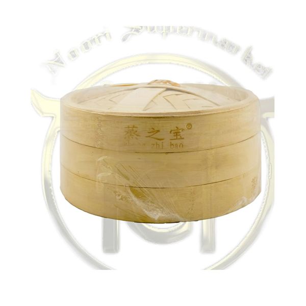 بخار پز چوبی ژاپنی 22 سانت (دامپلینگ)