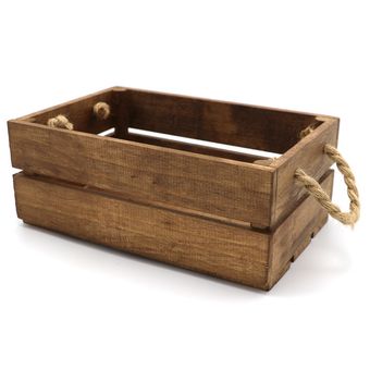 سبد چوبی هدیه غراب چوب – جعبه هدیه شیک و کاربردی